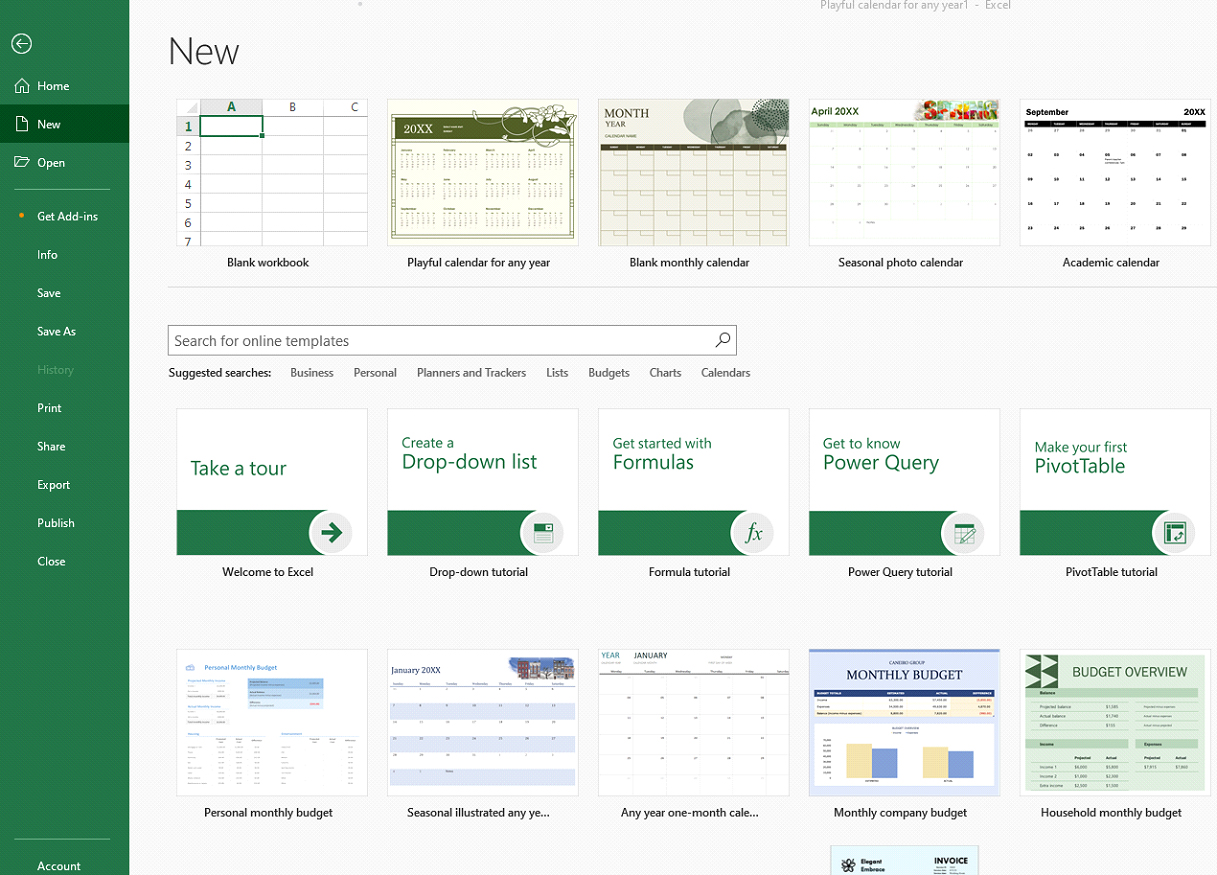 การสร้างปฏิทินด้วย Microsoft Excel_01